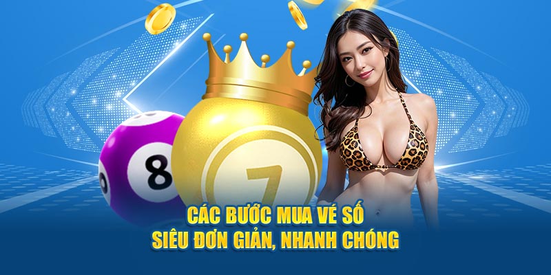 Các bước mua vé số online siêu đơn giản, nhanh chóng